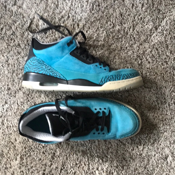 Jordan 3 Powder Blue - Picture 1 of 5